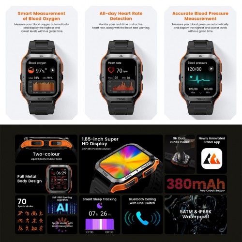 smartwatch kospet tank m2 - refurbished